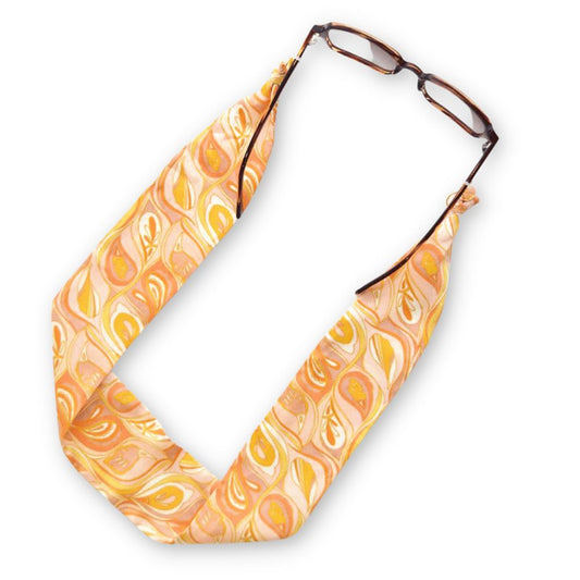 Pañuelo de seda print psicodélico