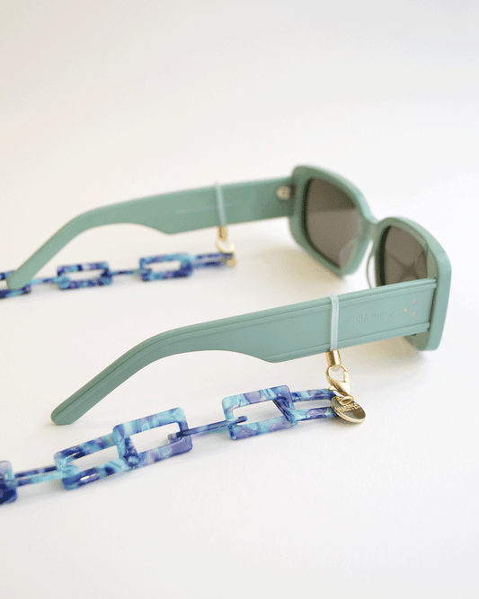 Cadena-collar Smoky Blue - Harpper Collection