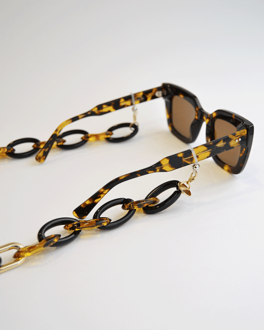 Cadena Acrílica Black Carey - Harpper Collection