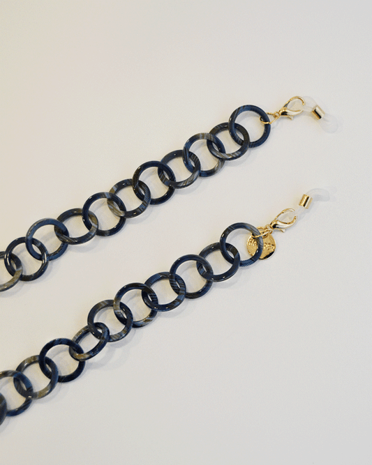 Cadena-collar Navy Maxi - Harpper Collection