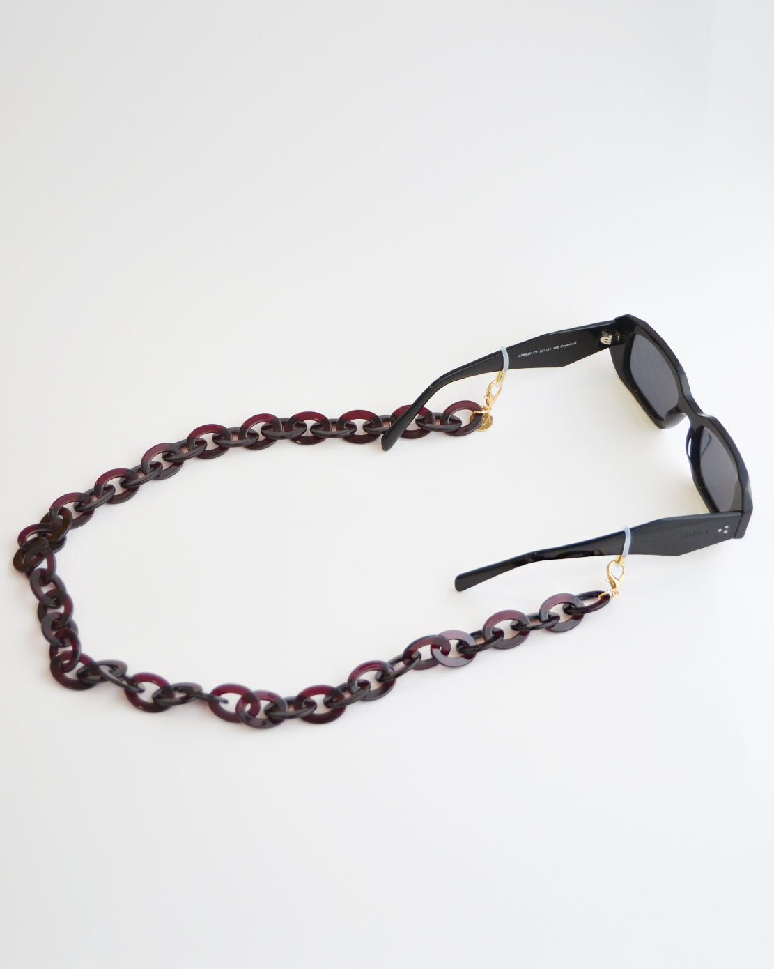 Smoky Blue chain-necklace