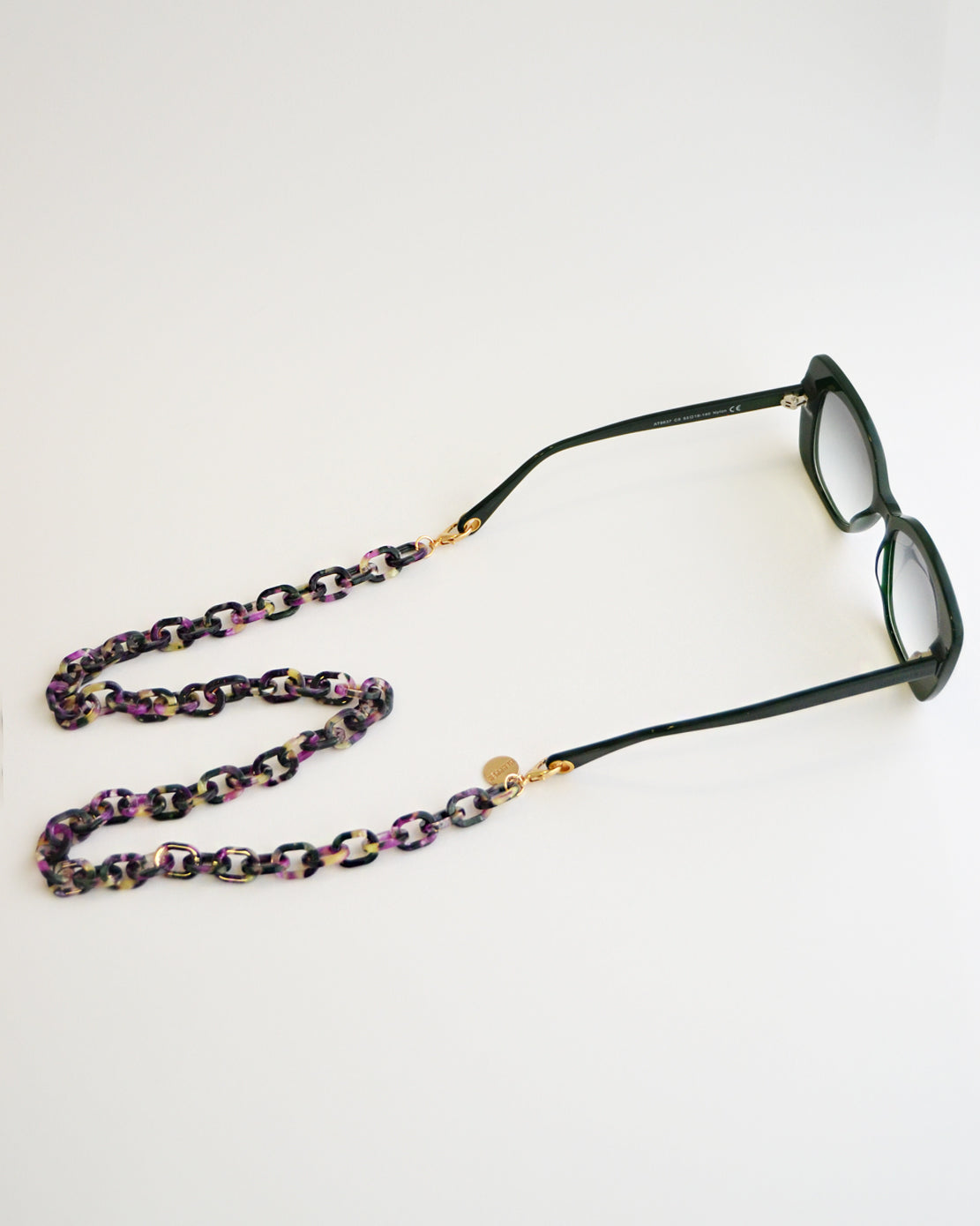 Smoky Blue chain-necklace