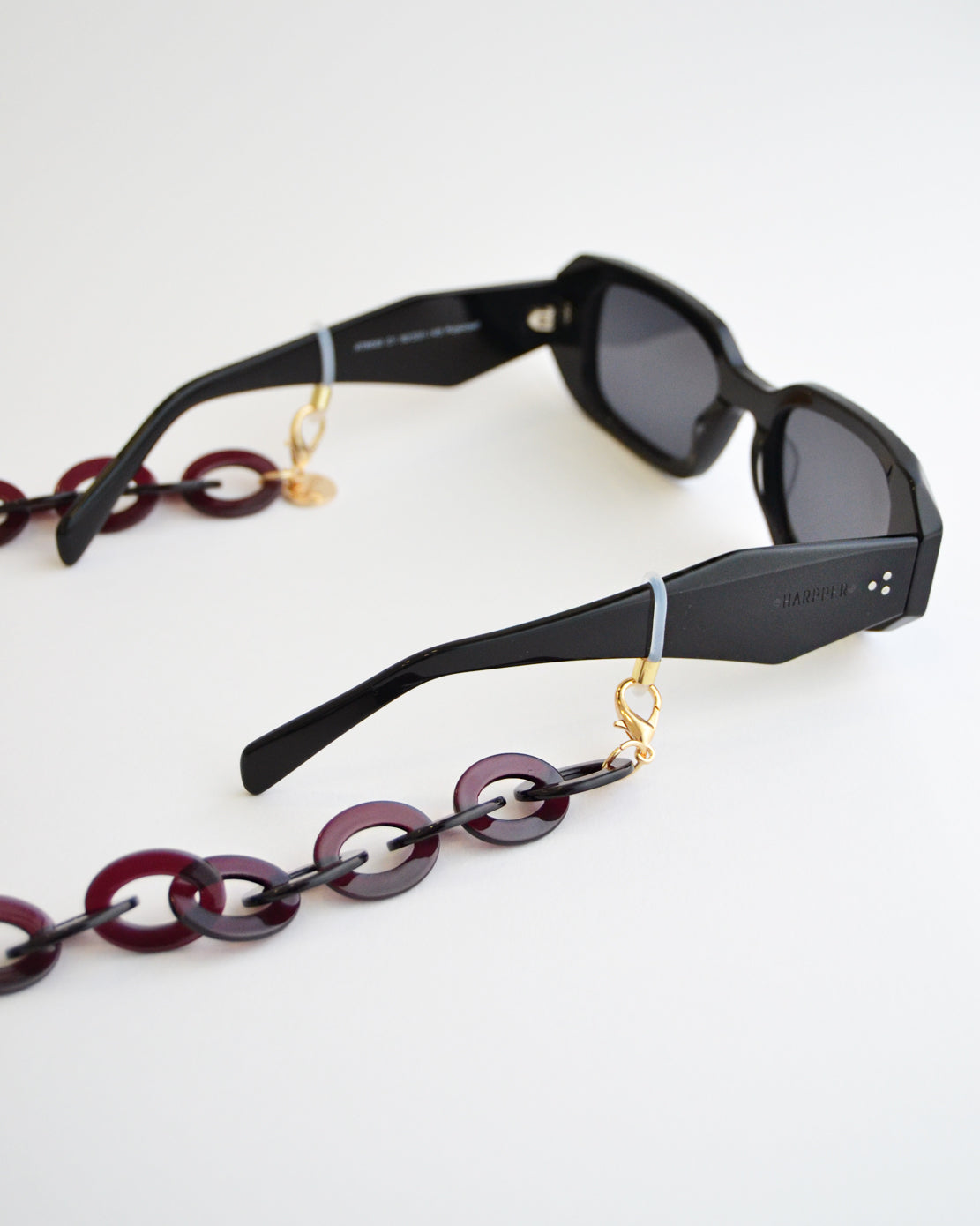 Smoky Blue chain-necklace