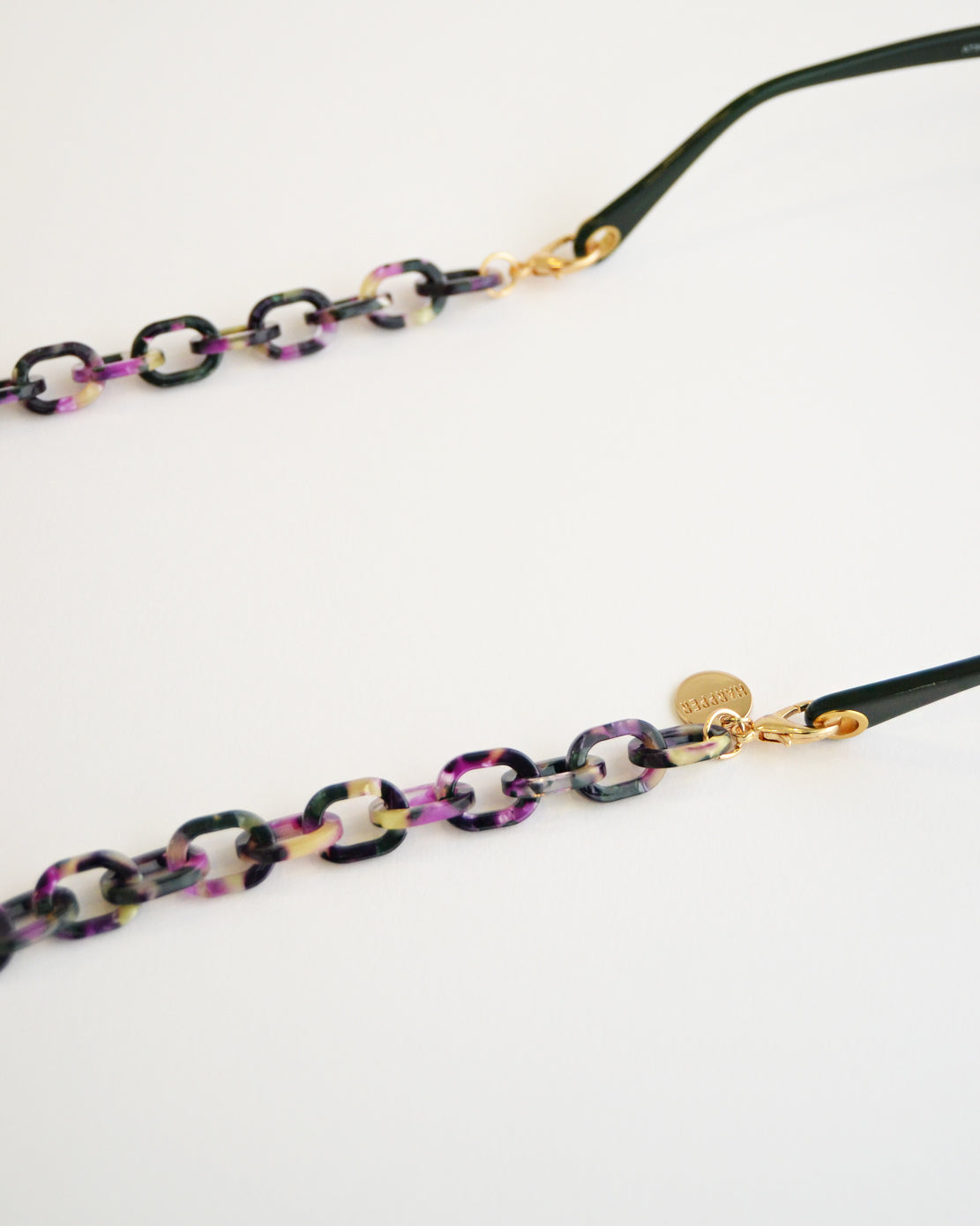 Smoky Blue chain-necklace