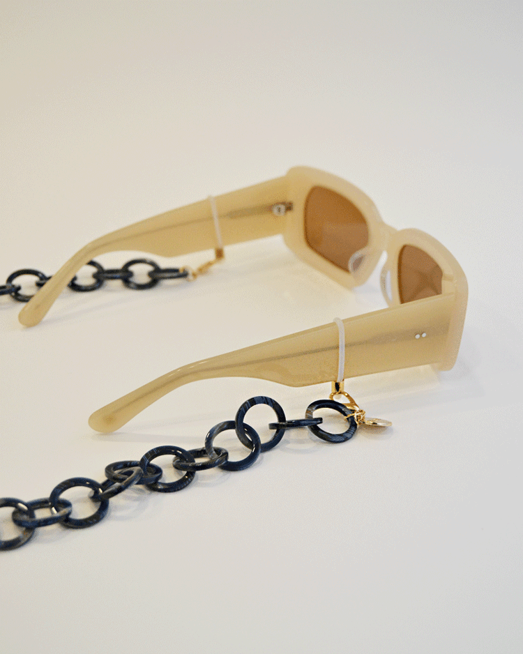 Cadena-collar Navy Maxi - Harpper Collection
