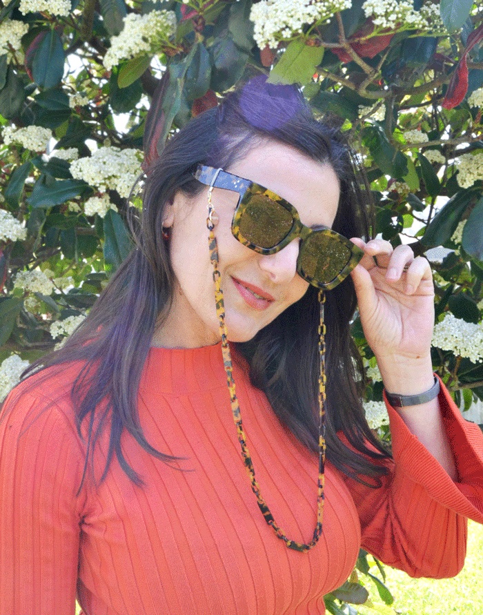 Cadena-collar Tiger eye - Harpper Collection