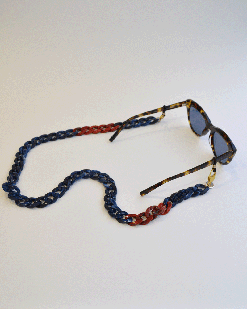 Cadena-collar de resina - Harpper Collection