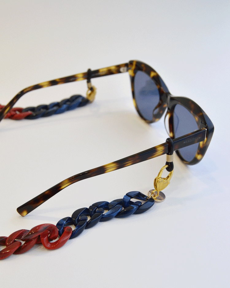 Cadena-collar de resina - Harpper Collection