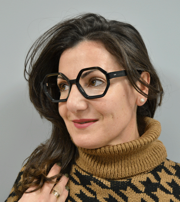 Gafas graduadas hexagonales sale